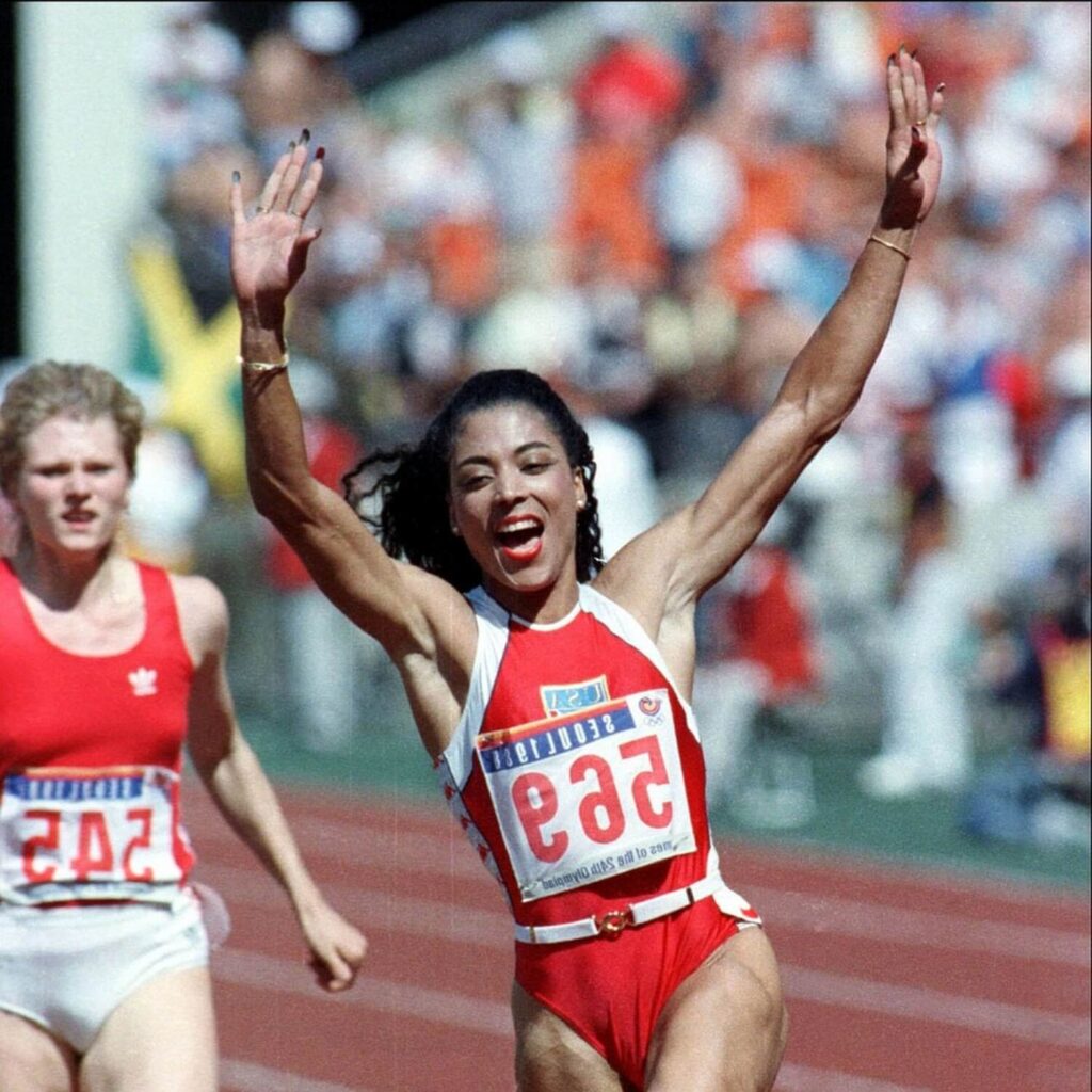 Florence Griffin Joyner, an Black American woman track and field star | Building Our Community Up 